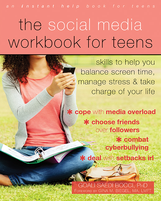 the social media workbook for teens cover