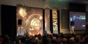 Rupert Spira in Hayes Ballroom, presenting “The Nature of Consciousness.”